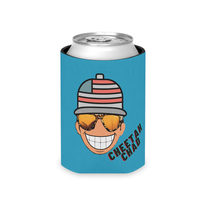 Cheetah Chad Koozie